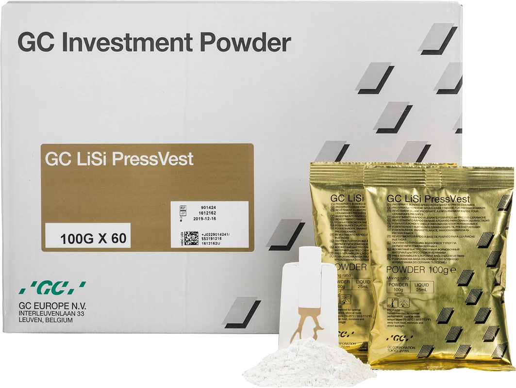 GC LiSi PressVest Karton 60 x 100 g Beutel