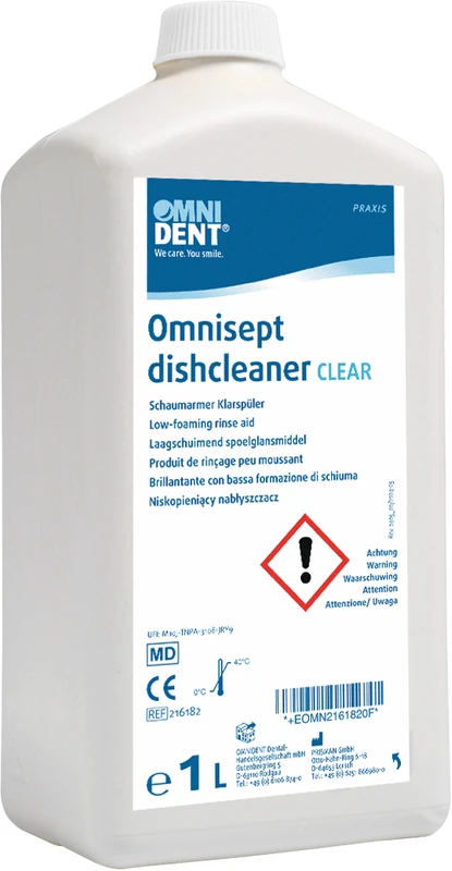 Omnisept dishcleaner Clear Flasche 1 Liter