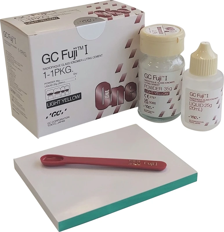 GC Fuji I Packung 35 g Pulver, 20 ml Flüssigkeit, Zubehör GC Fuji I GC