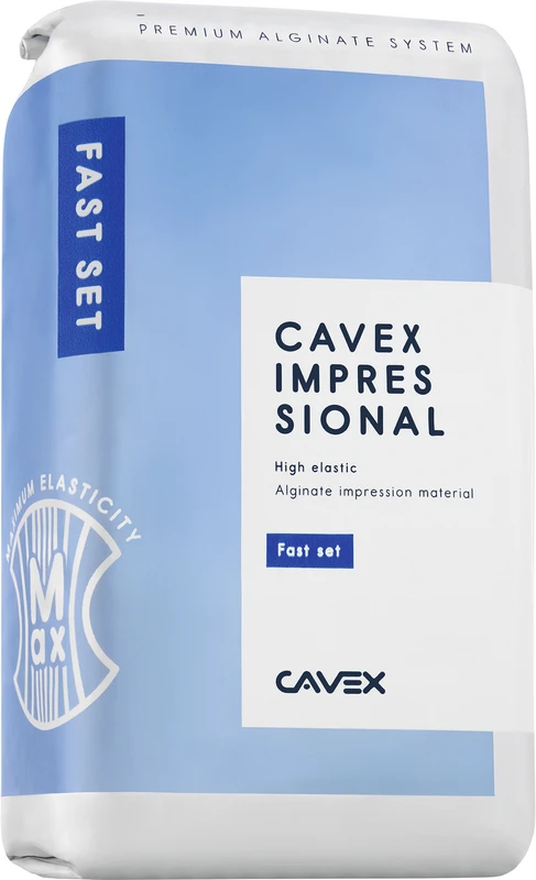 CAVEX Impressional Beutel 500 g Fast Set spearmint, blue