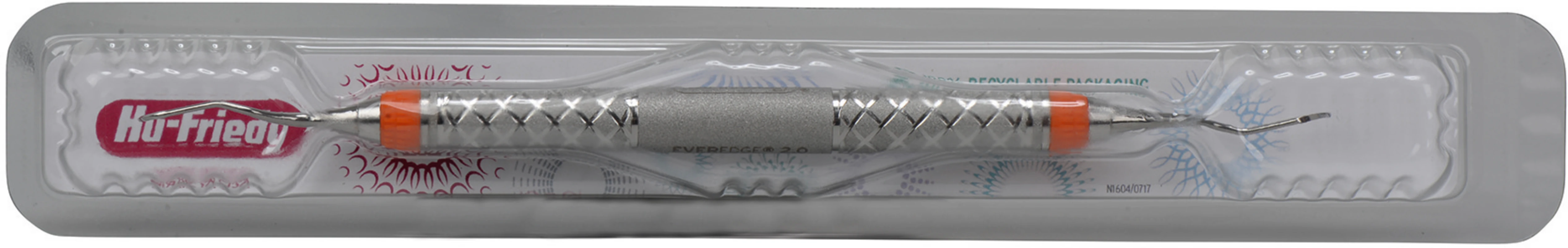Küretten Gracey After Five EverEdge™ 2.0 Stück Figur 11/12, mesial, Griff #9, orange
