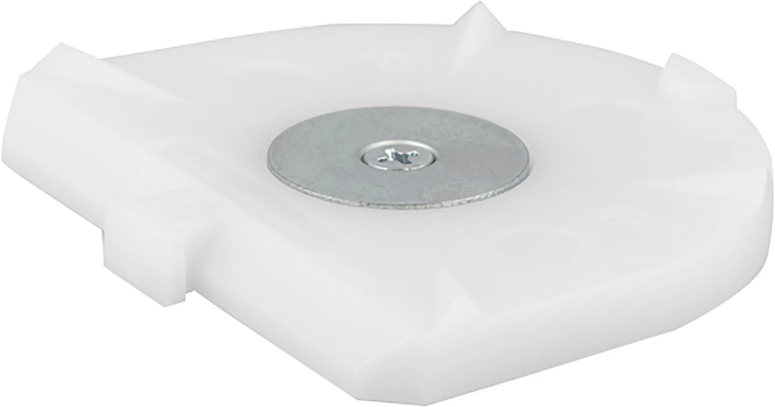 Combi Flex PLUS Sockelplatten Packung 100 Stück Premium weiß, groß, XL