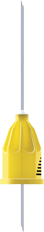 transcodent™ Painless Steel™ Einmal-Injektionskanülen Packung 100 Stück gelb, G27 0,4 x 23 mm