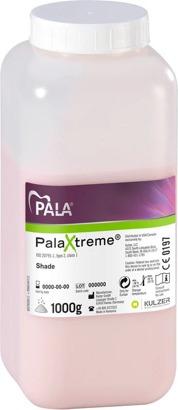 PalaXtreme® Flasche 1 kg Pulver rosa geadert