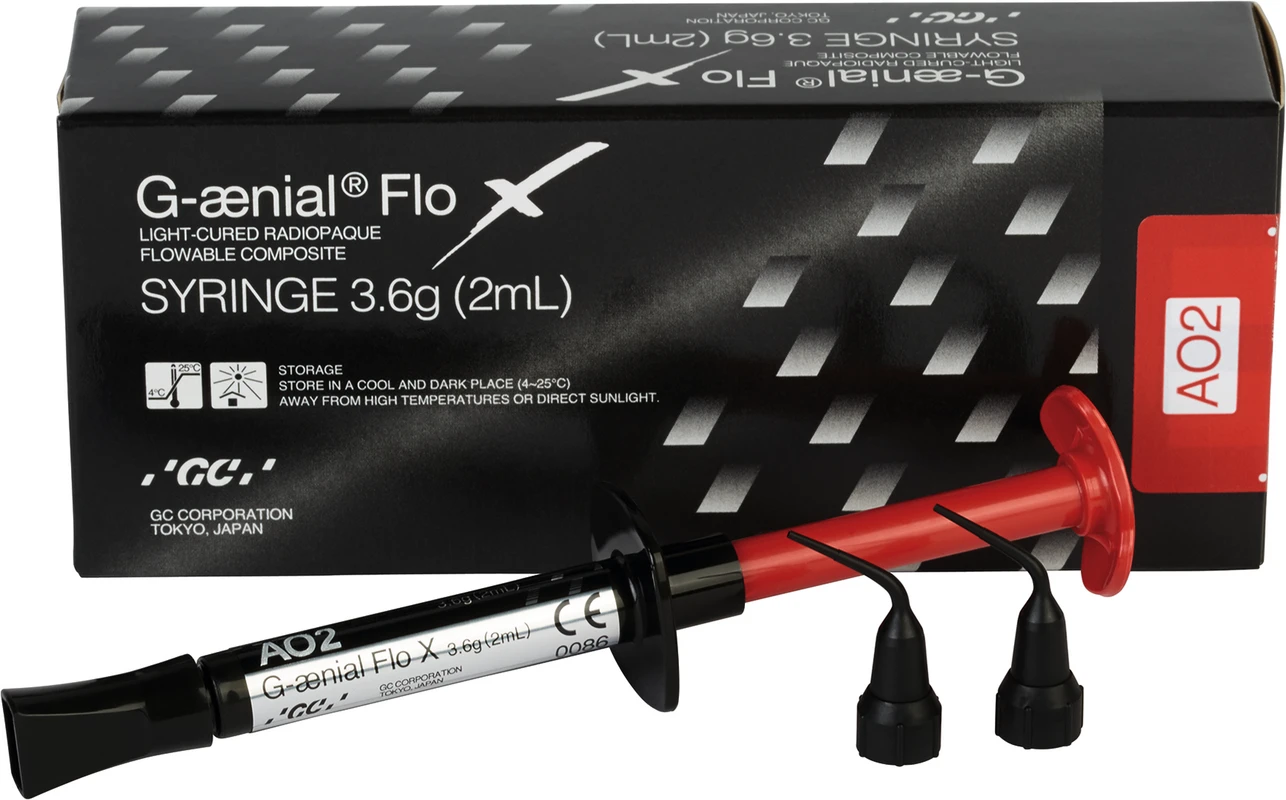 GC G-ænial® Flo X Spritze 2 ml AO2 GC G-ænial® Flo X GC