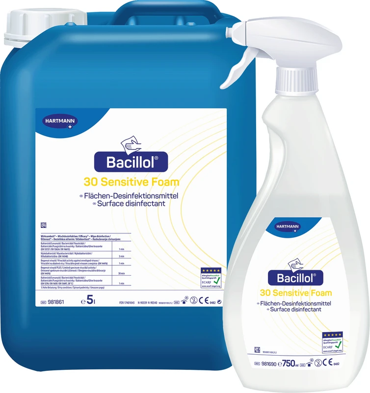Bacillol® 30 Sensitive Foam Kanister 5 Liter