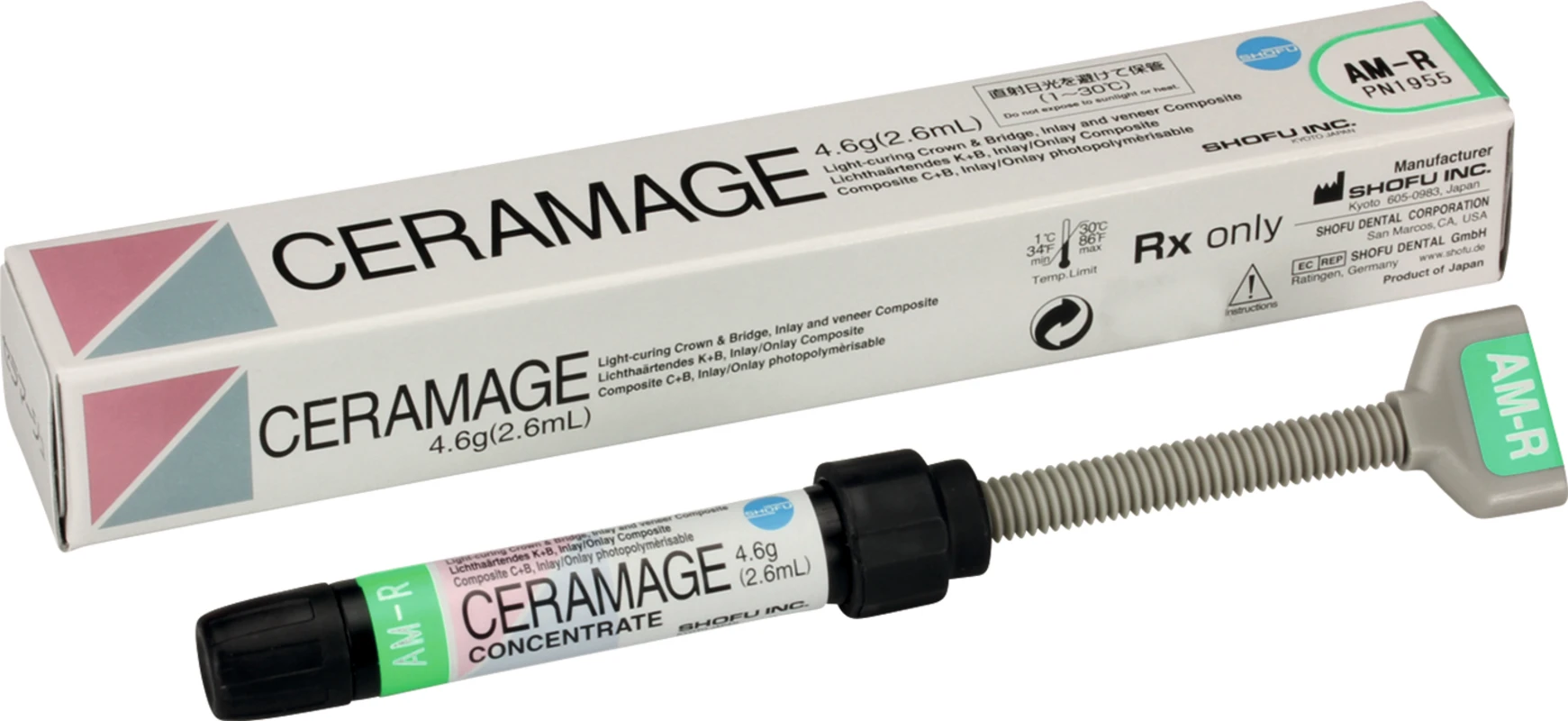 CERAMAGE Spritze 4,6 g effekt AM-R CERAMAGE SHOFU