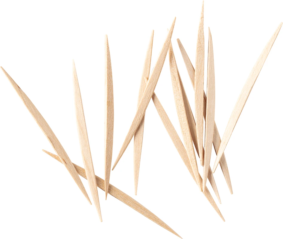 Humble Bambus Zahnstocher Packung 100 Stück Humble Bambus Zahnstocher The Humble