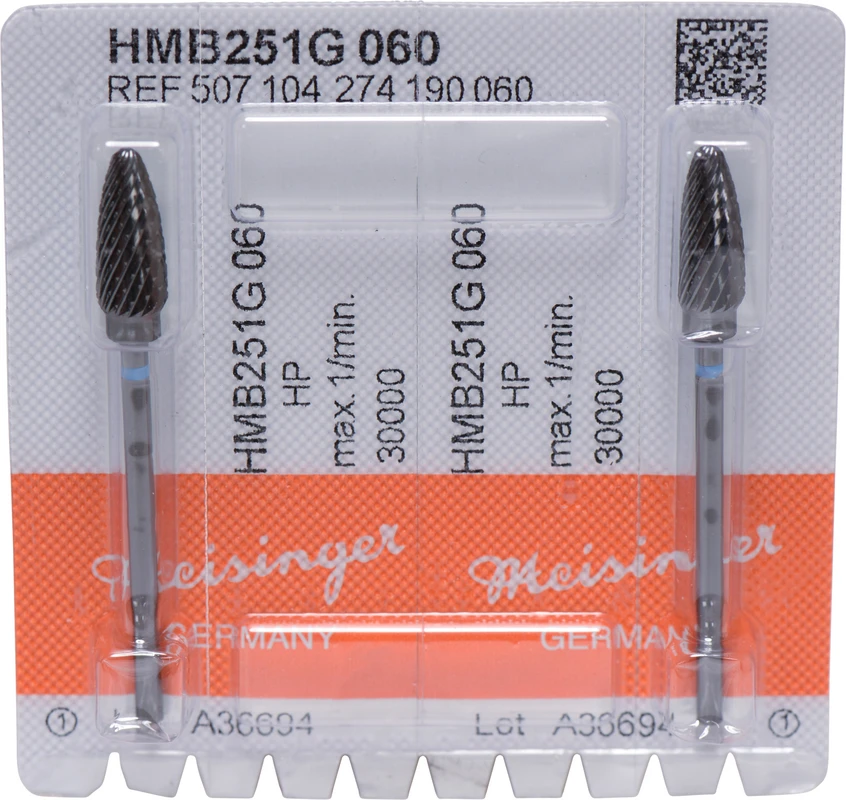 Black Cobra HM 251 Packung 2 Stück kreuzverzahnt, blau Standard, HP, Figur 274, 14,7 mm, ISO 060