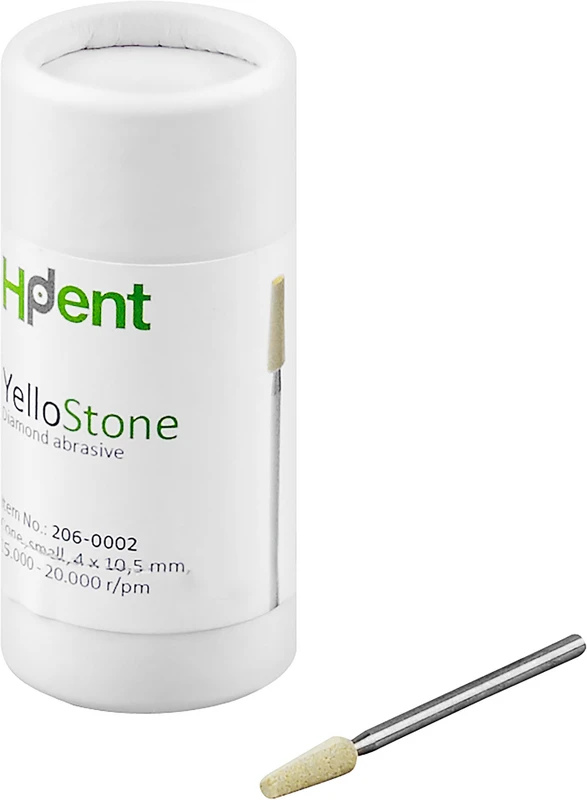 YelloStone Schleifkörper Stück HP, Figur Konus klein, Ø 4 mm x 10,5 mm