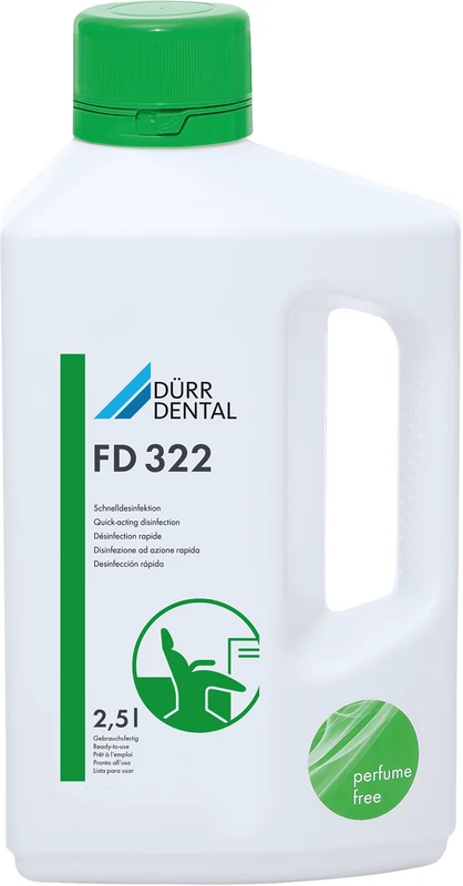 FD 322 Flächen-Desinfektion perfume free Flasche 2,5 Liter