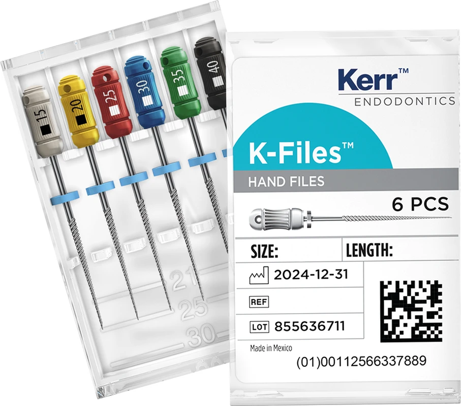 K-Files™ Packung 6 Stück 25 mm ISO 050