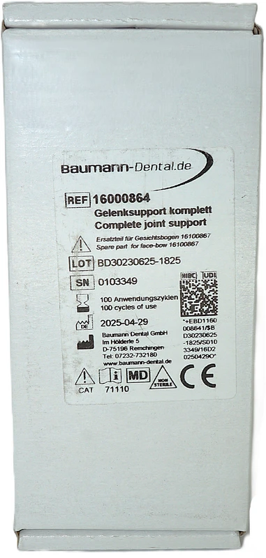 Gelenksupport Baumann Dental