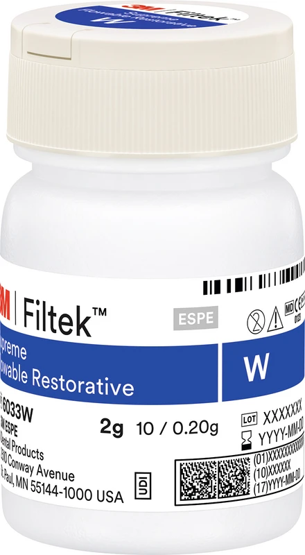Filtek™ Supreme Flowable Packung 20 x 0,2 g Kapsel weiß