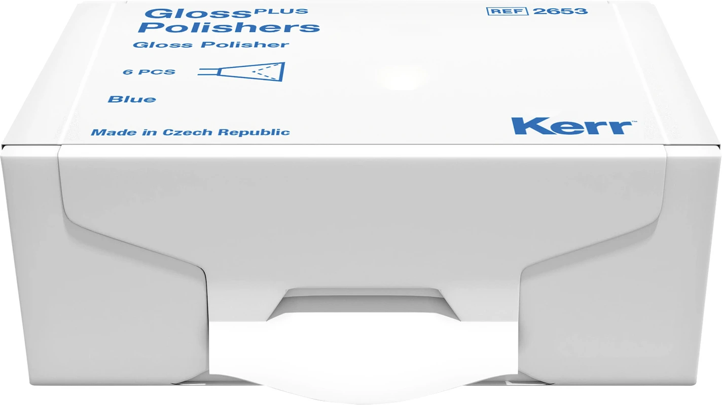 HiLusterPLUS™ Packung 6 Stück blau, RA, Figur Kelch, 8,9 mm, Ø 7 mm