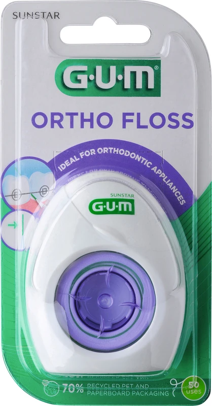 GUM® ORTHO Floss Stück