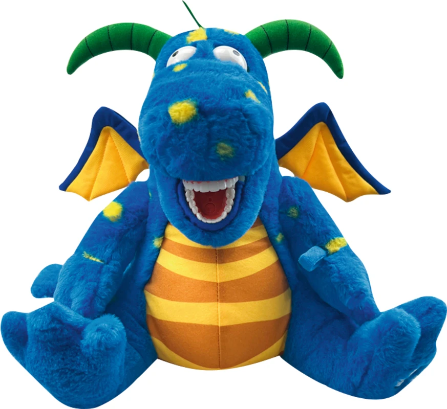 Putzi Drache Stück Drache mit Gebiss