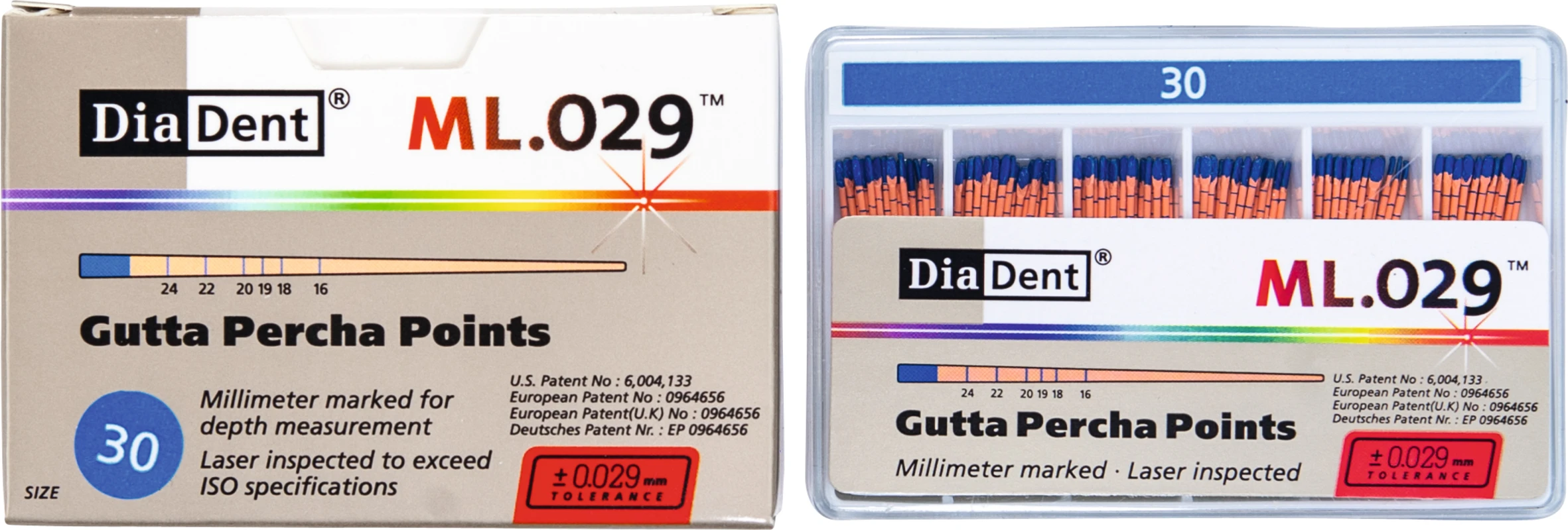 DiaDent® ML.029™ Gutta Percha Points Diadent