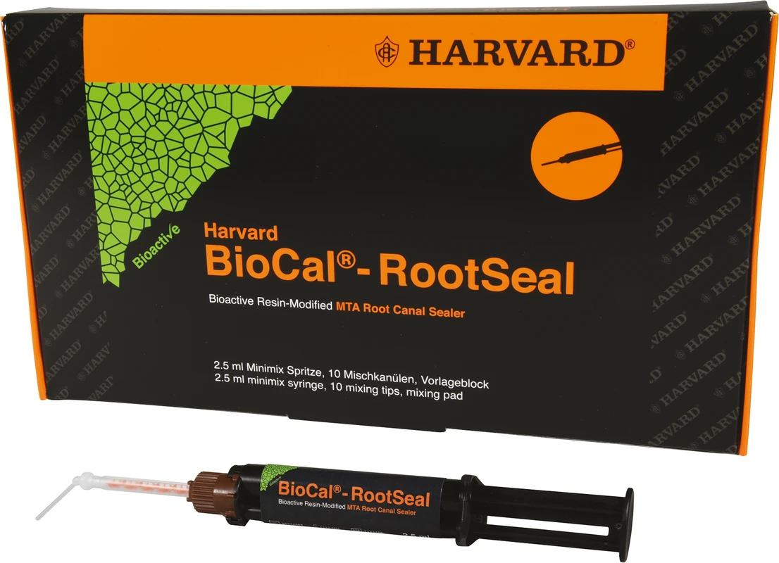 Harvard BioCal®-RootSeal Packung 2,5 ml Spritze, Zubehör