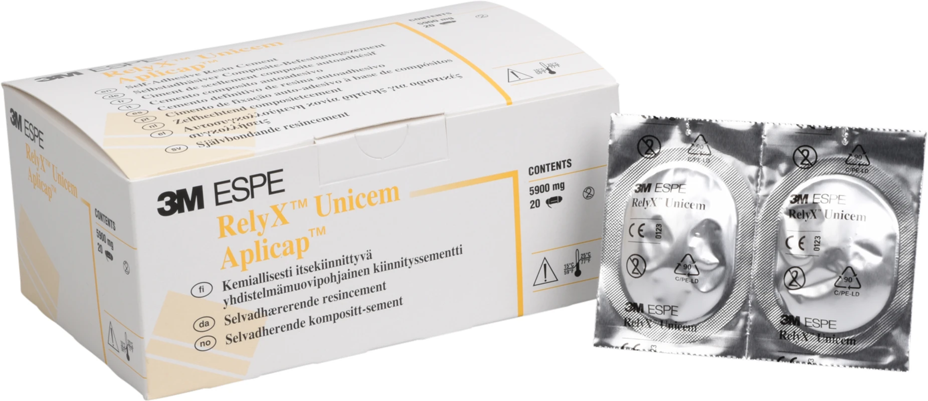 RelyX™ Unicem Packung 20 Aplicap Kapseln weiß opak