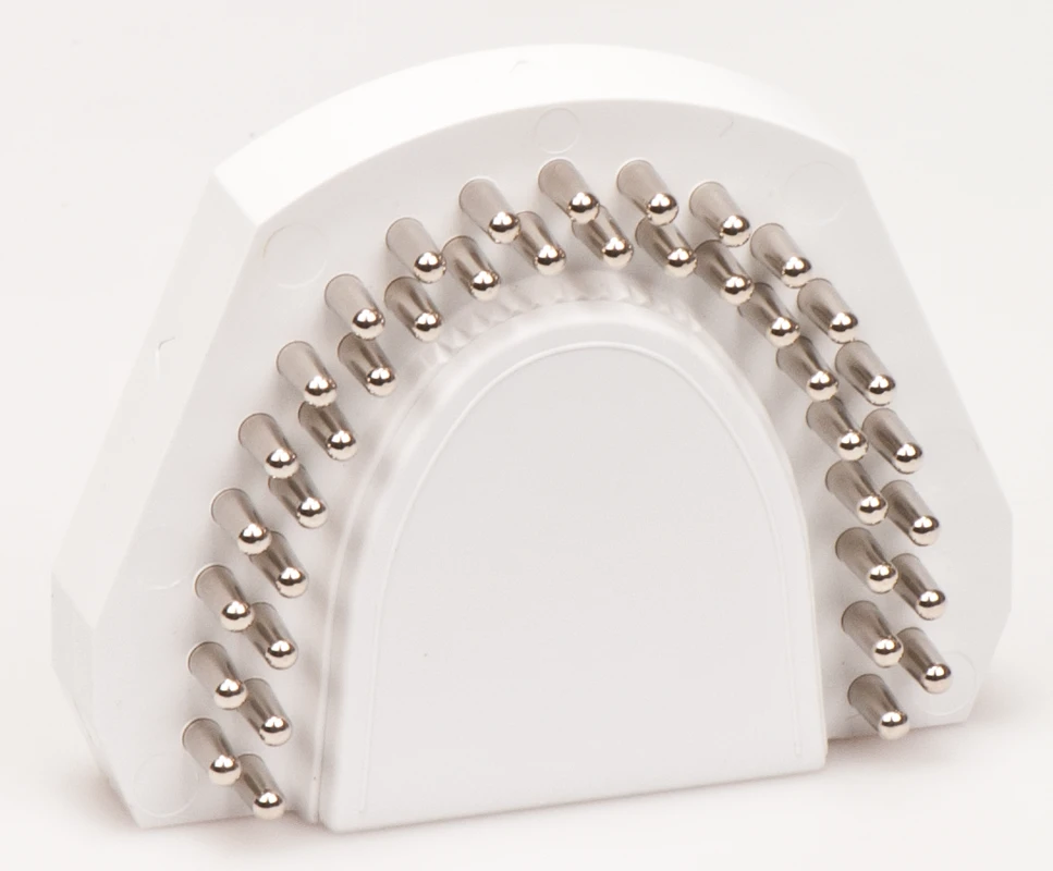 Modellsystem Profident 2010 Stück Pinbasisplatte klein inklusive 1 Split-Cast-Platte, 1 Magnet