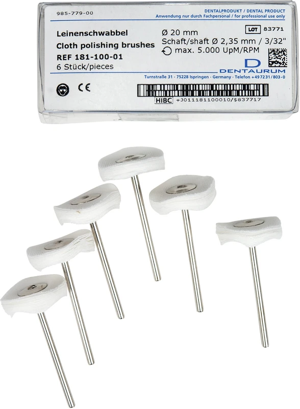 Leinenschwabbel Dentaurum