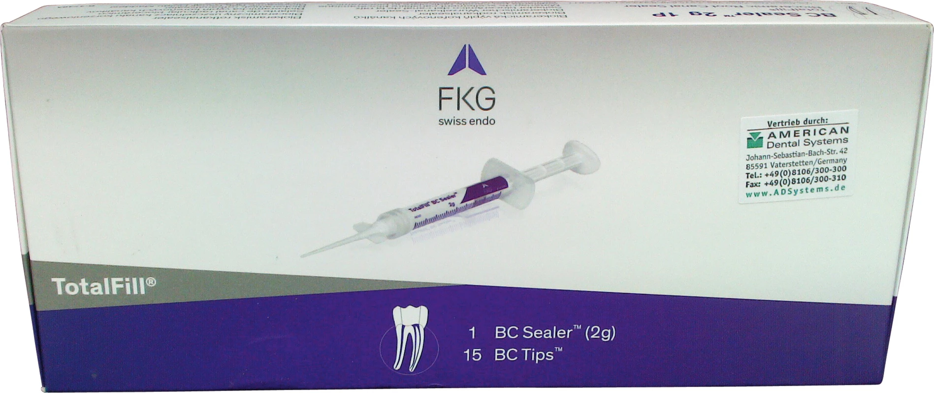 Total Fill BC Sealer American Dental