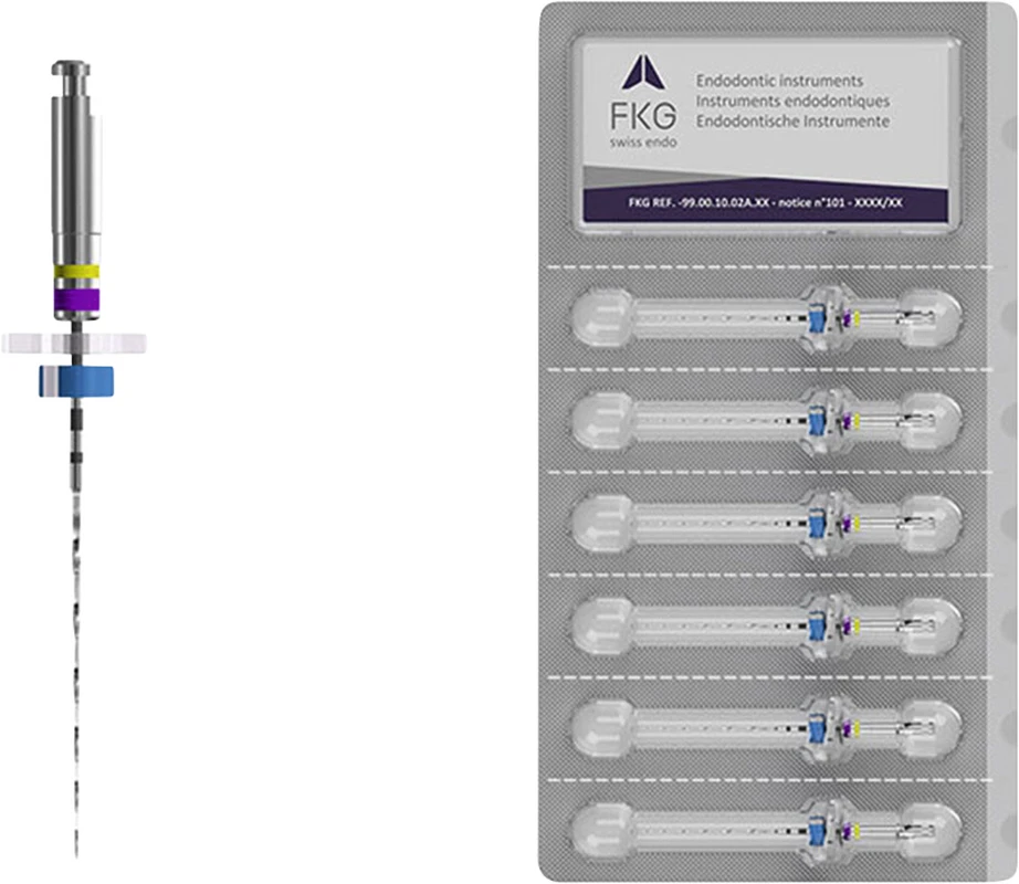 FKG RaCe Packung 6 Stück 21 mm ISO 010, 2 %