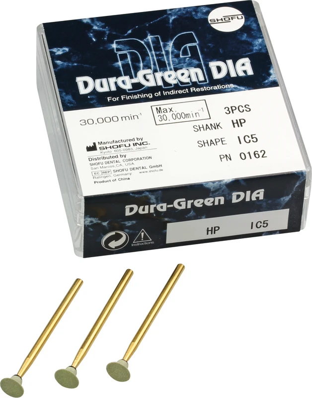 Dura-Green DIA Packung 3 Stück IC5, HP, ISO 070