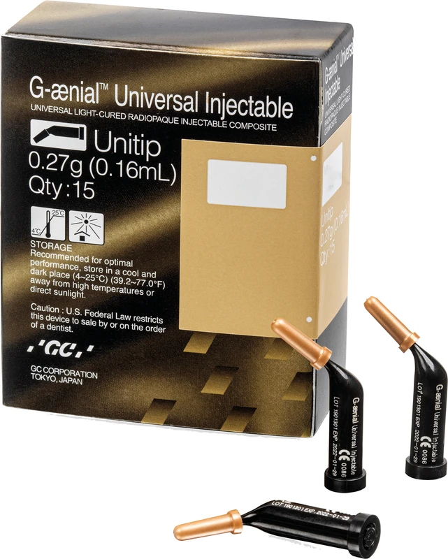 GC G-ænial® Universal Injectable Packung 15 x 0,16 ml Unitip A3,5