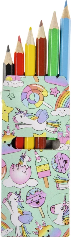 Buntstifte Einhorn Packung 24 x 6 Stück