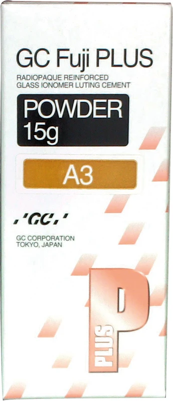 GC Fuji PLUS Packung 15 g Pulver A3