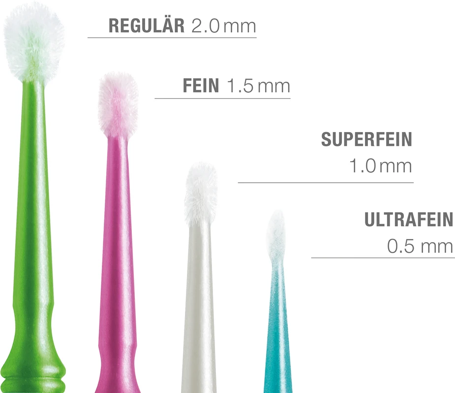Microbrush® Applikatoren Plus Serie Packung 100 Stück grün, regulär 2 mm