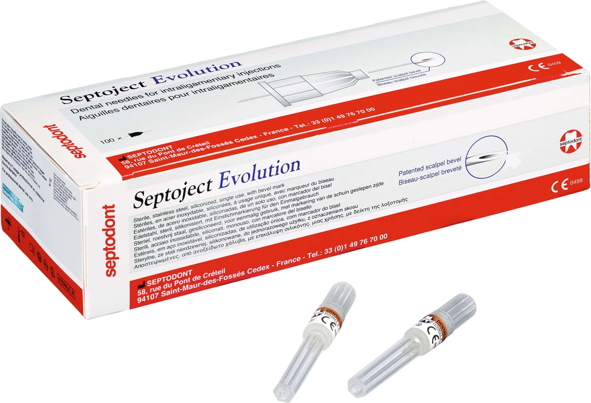 Septoject Evolution Packung 100 Stück G27/0,4 - 9 mm
