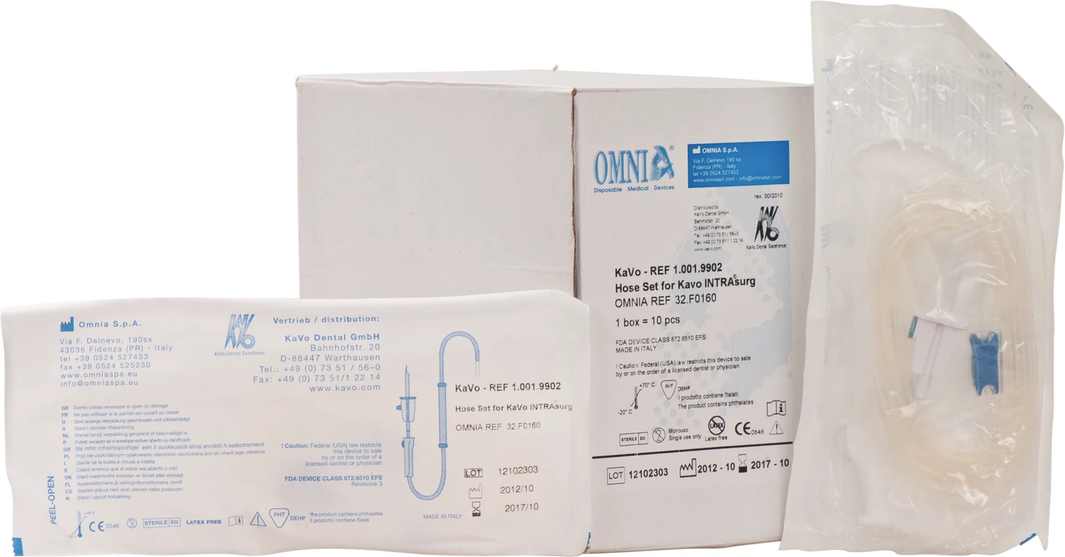INTRAsurg 300 plus Schlauchbesteck Packung 10 Stück steril