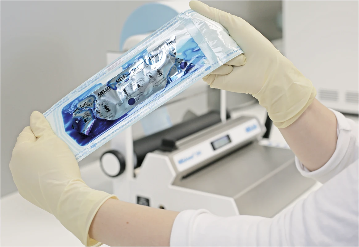 MELAcontrol Ink Test Packung 30 Stück MELAink Test MELAG