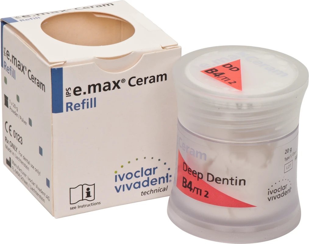 IPS e.max® Ceram Packung 20 g deep dentin B4