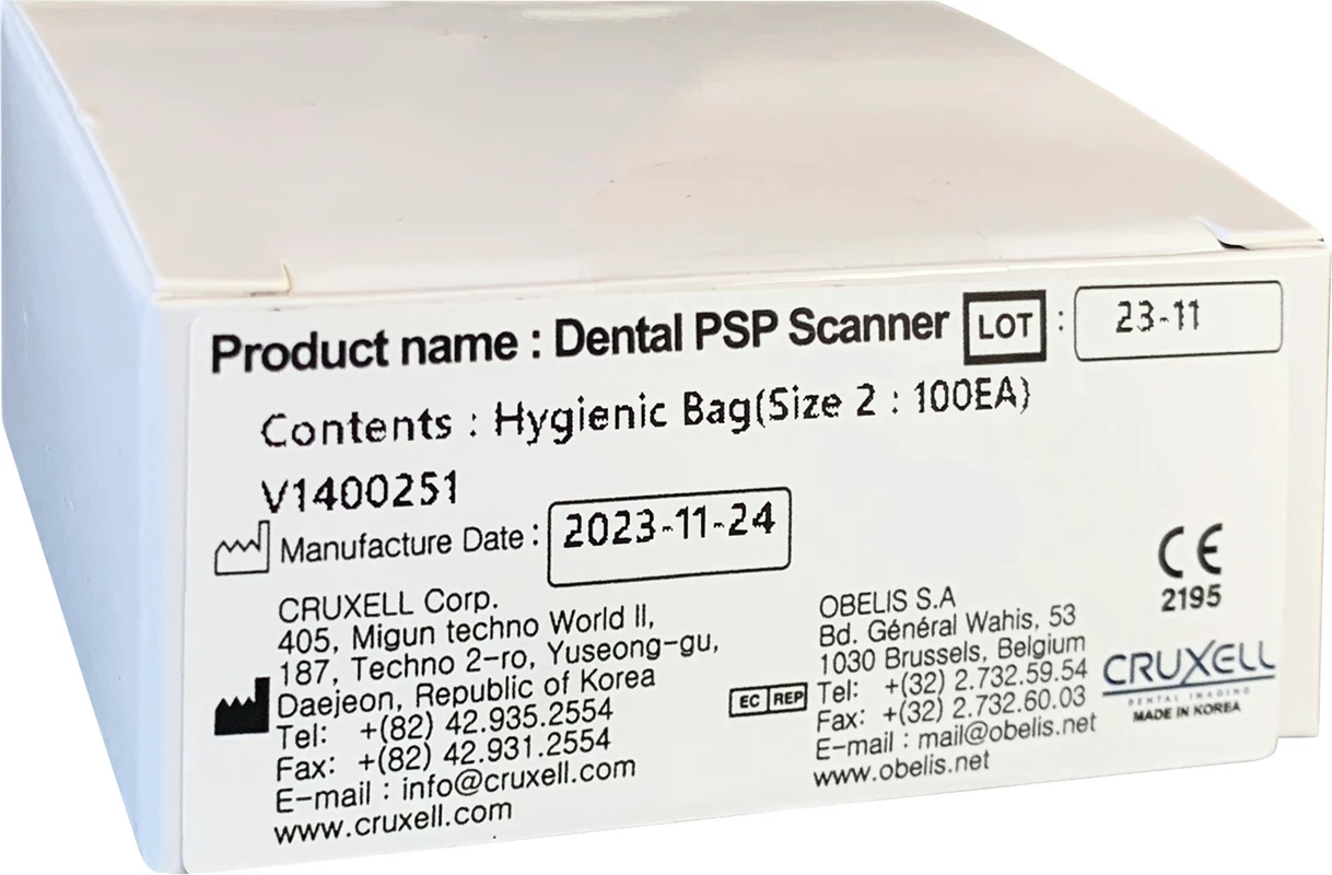 Hygienehüllen VSP Packung 100 Stück Größe 2