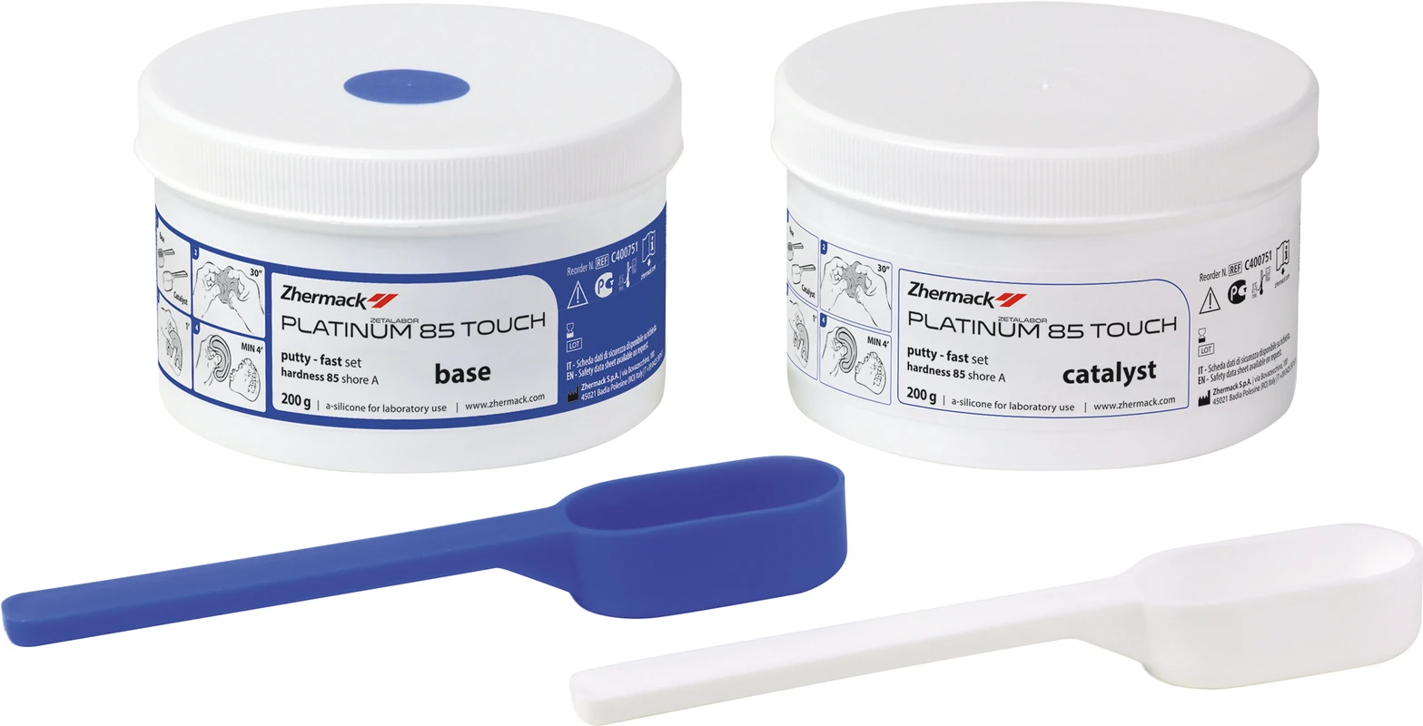 Platinum 85 Touch Packung 2 x 200 g Dose Silikon