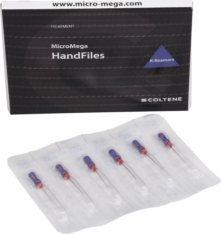 B6 K-Reamers Packung 6 Stück 21 mm, ISO 010