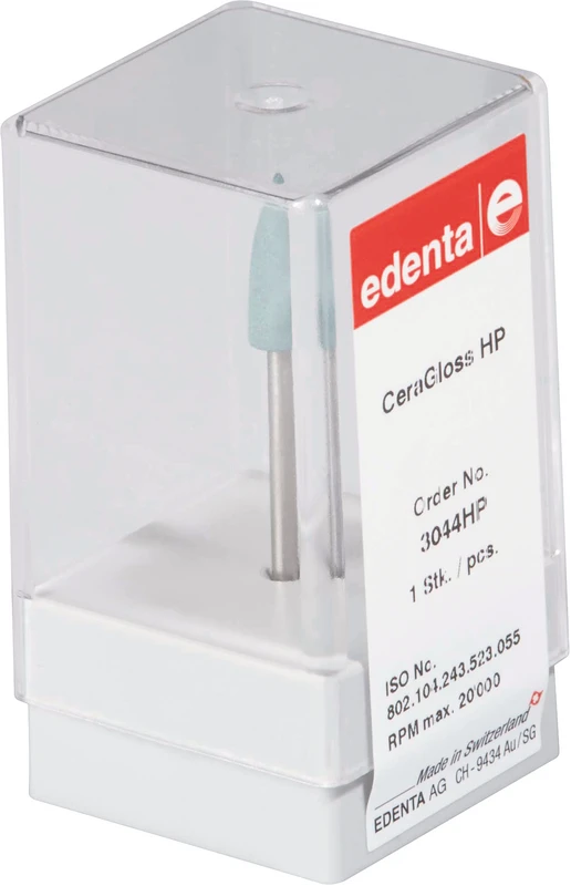 CeraGloss Stück blau mittelgrob, HP, Figur 243, 15,5 mm, ISO 055 CeraGloss Stück blau mittelgrob, HP, Figur 243, 15,5 mm, ISO 055