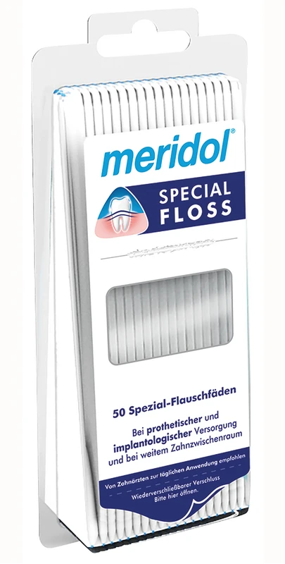meridol® SPECIAL FLOSS Packung 50 Stück