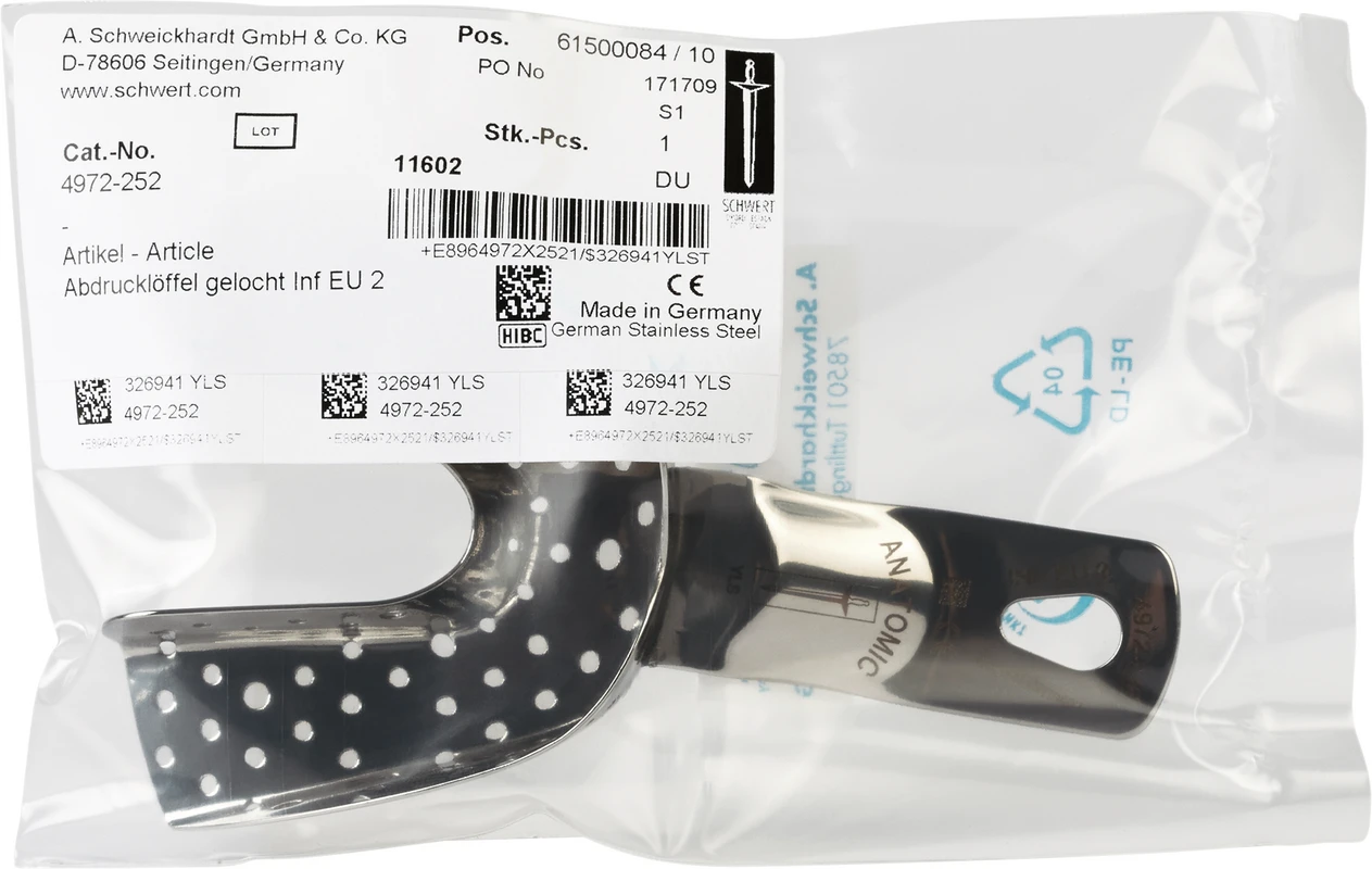 Abformlöffel bezahnt Abformlöffel bezahnt A. Schweickhardt