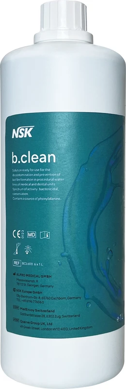 b.clean Karton 6 x 1 Liter Flasche Entkeimung