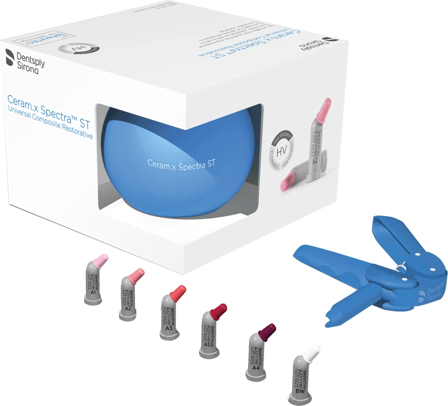 Ceram.x Spectra™ ST HV Intro Kit 24 x 0,25 g Compule, 1 Applikatorpistole