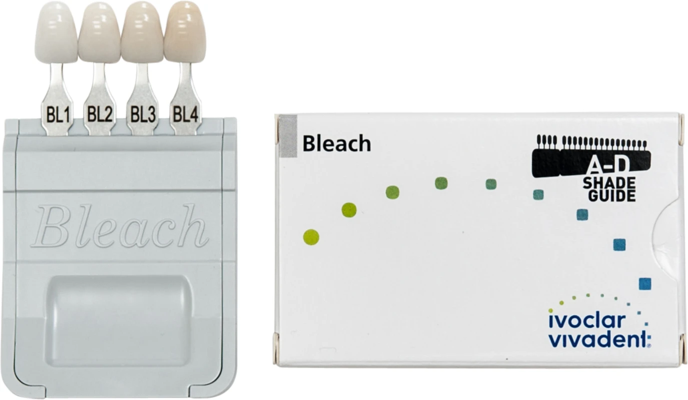 Farbschlüssel bleach A-D Stück bleach A-D