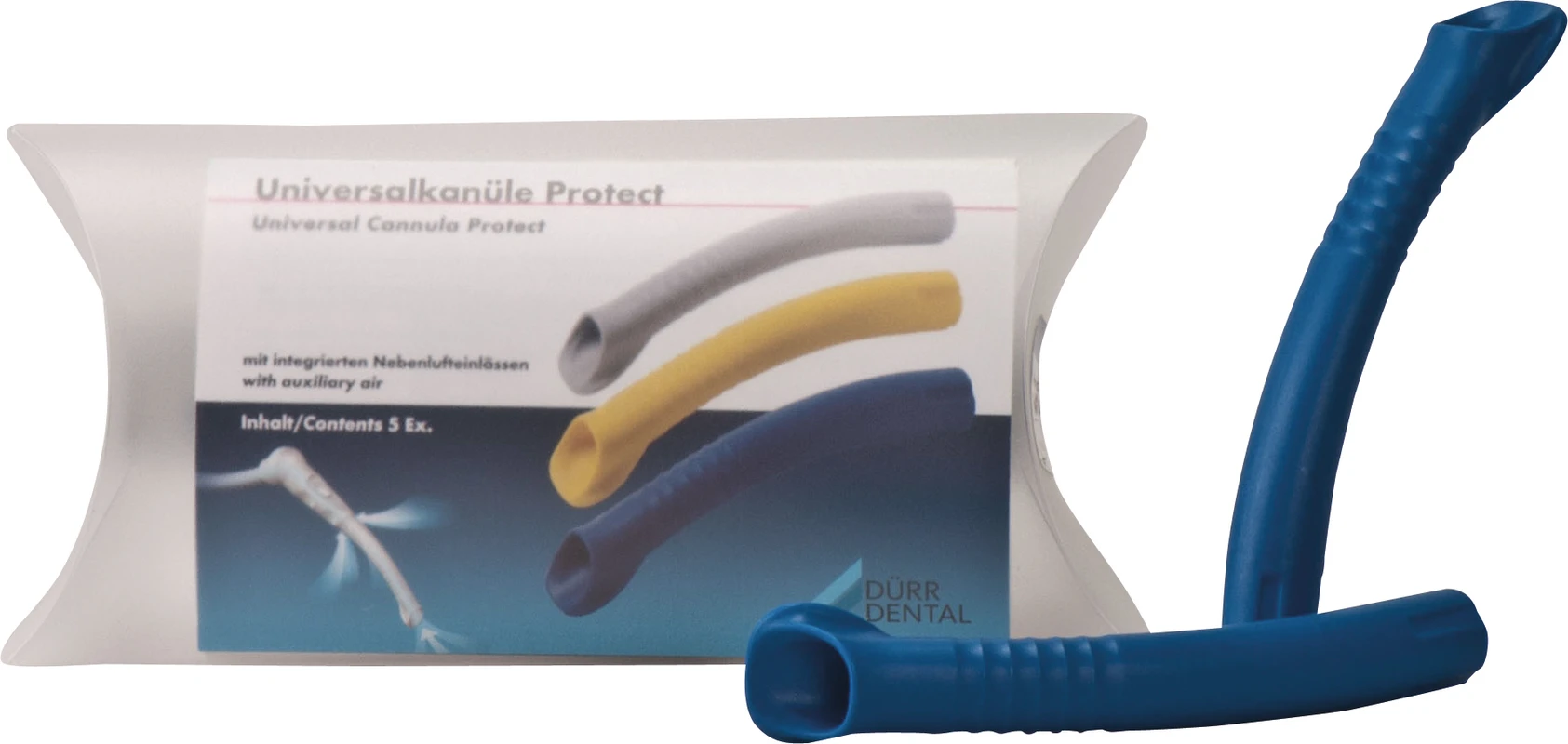 Universalkanülen Protect Packung 5 Stück blau