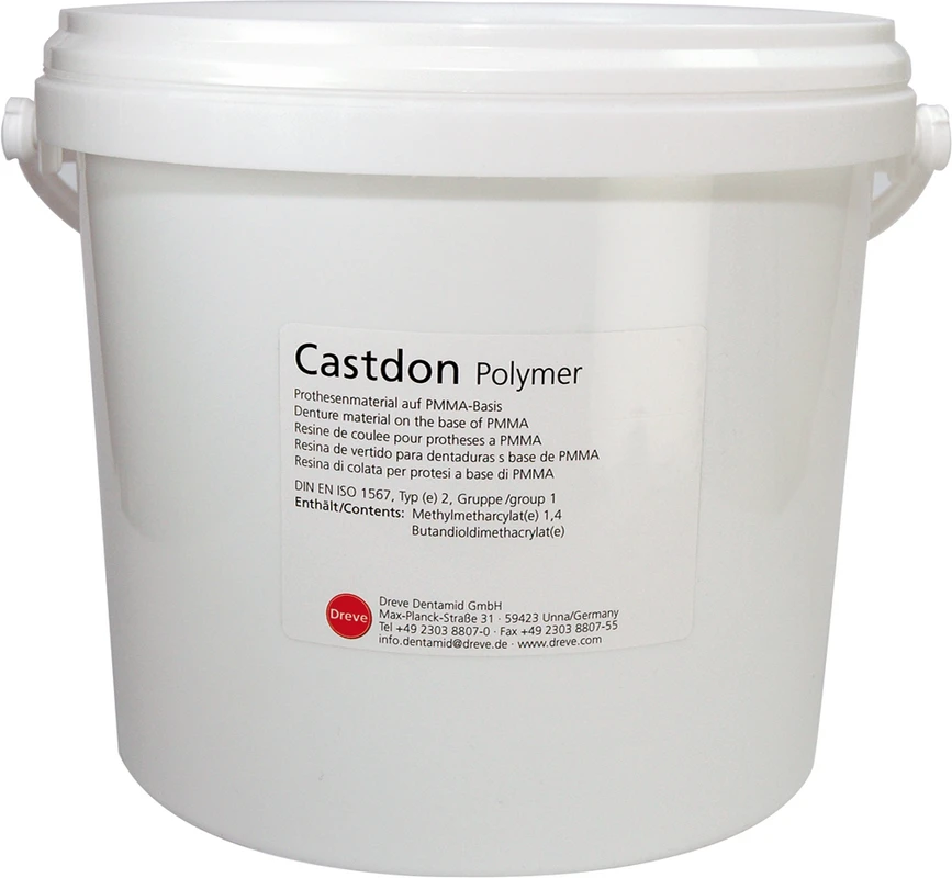 Castdon Eimer 4 kg Pulver rosa-transparent