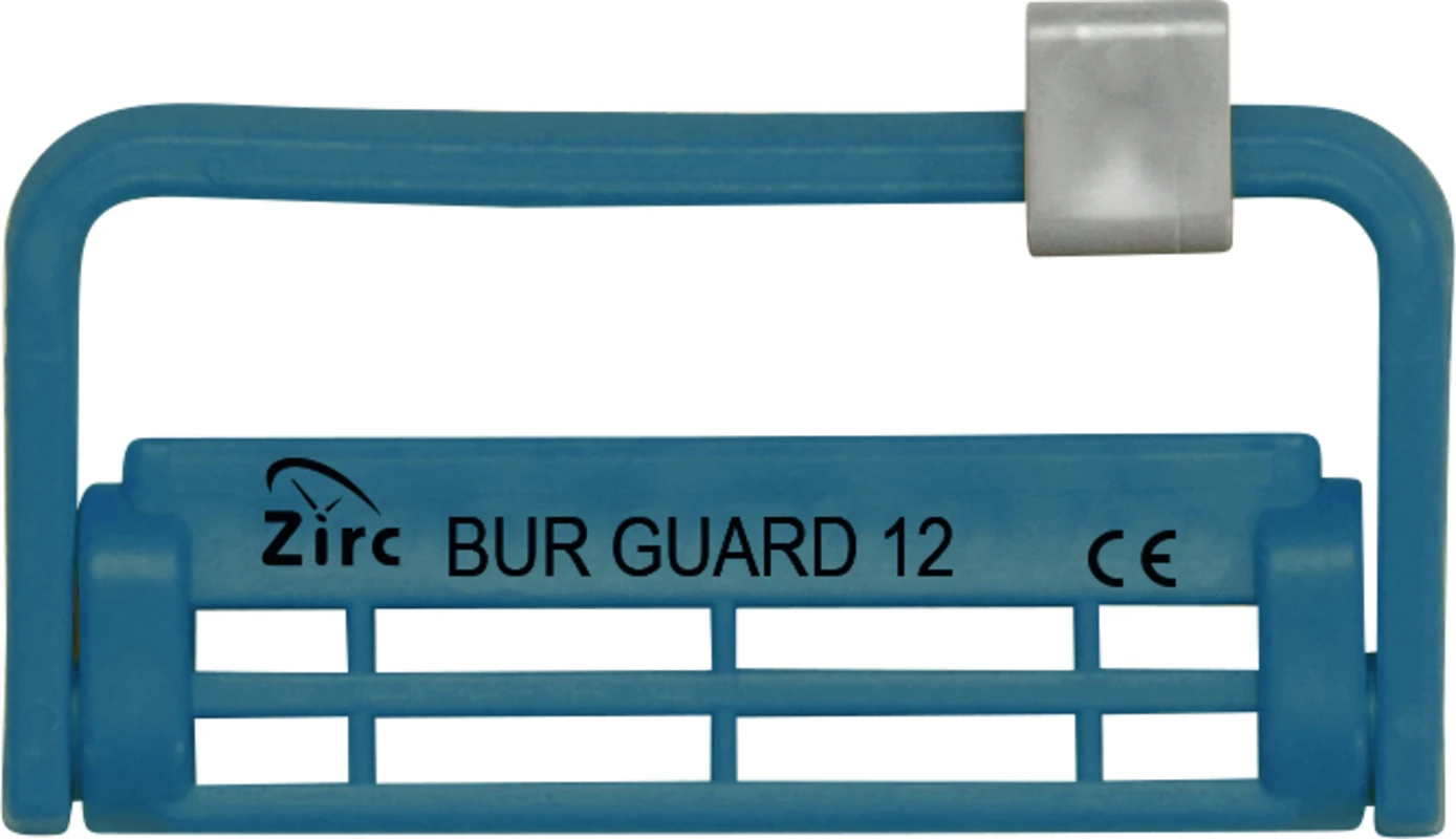 Steri-Bur Guards Stück für 12 Instrumente, blau, 7,3 x 3,9 x 1 cm