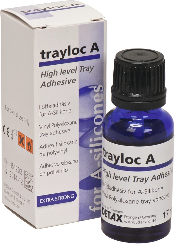 trayloc A Stück 17 ml Pinselflasche blau-transparent